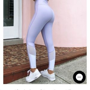 White Fox Boutique Alexis Panel Legging NWT